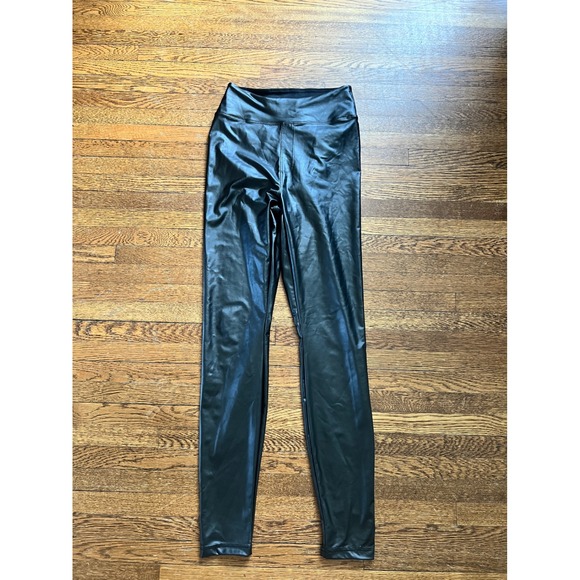 Offline by Aerie Pants - Offline by Aerie Real Good Faux Leather High Rise Leggings Black Small